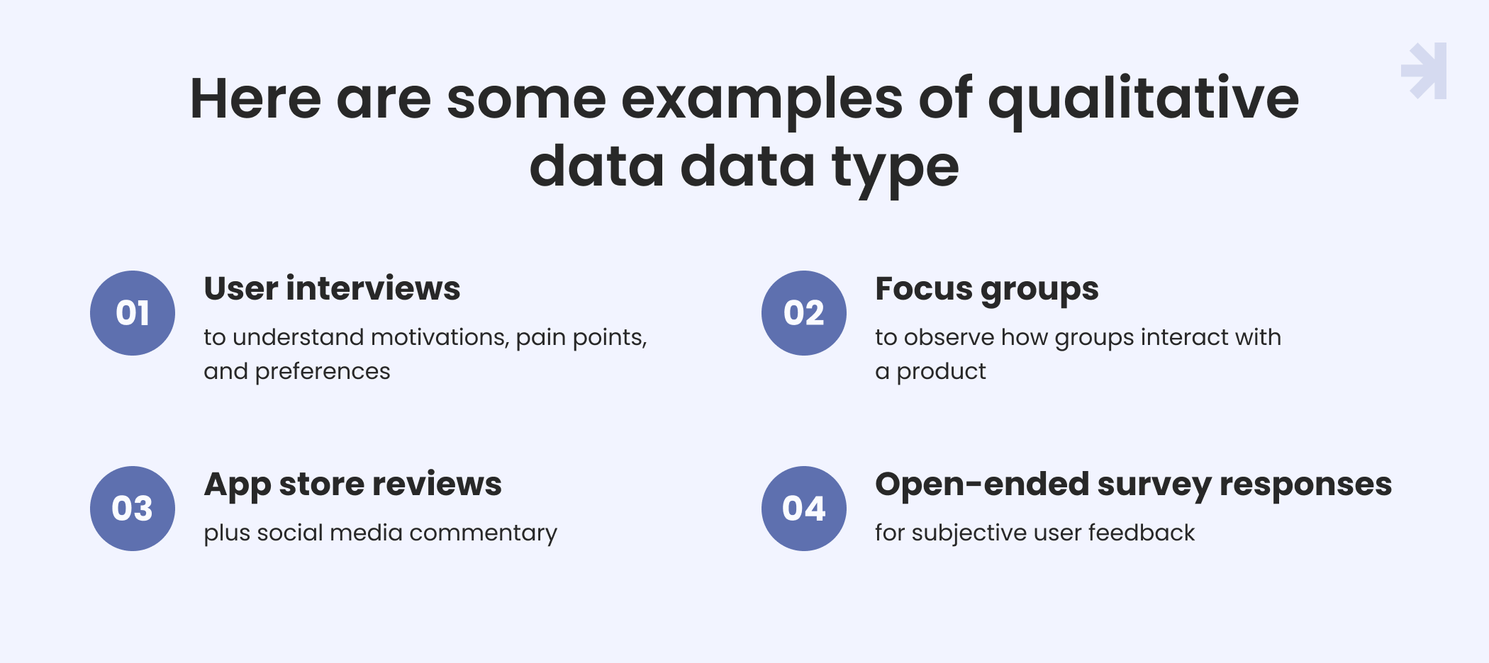 What qualitative data is and why it matters in product design